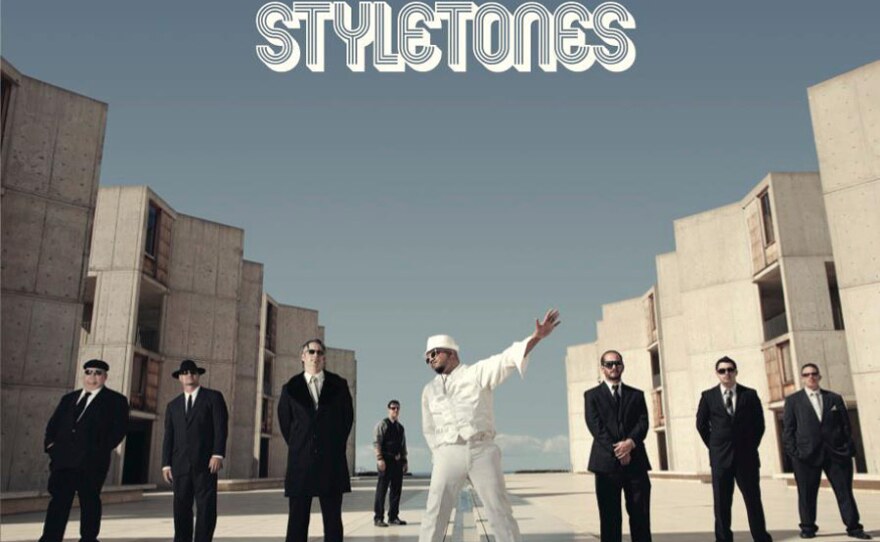 Graphic image of The Styletones new album, released January 27, 2012.