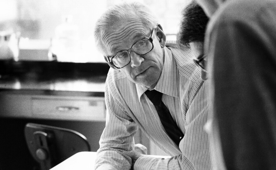 Researcher John Clements in the early 1980s, after he figured out that lungs need surfacants to breathe.