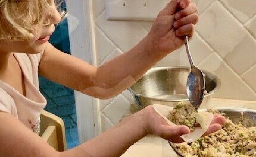 Alice Young came up with her dumpling recipe using ingredients that are easy to find in North Carolina and steps that her grandchildren can follow along with.