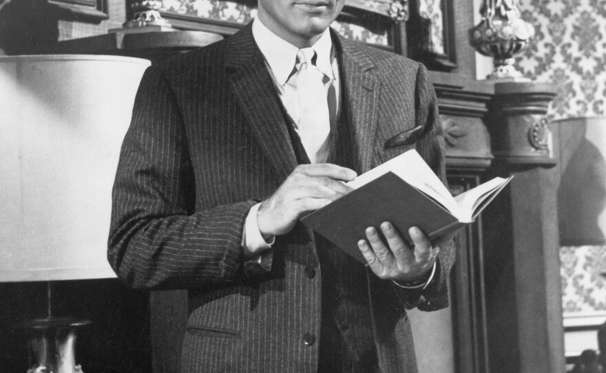 Adam West played Bruce Wayne/Batman in the 1960s TV series <em>Batman.</em> Weldon says many Batfans feel Batman is a relatable superhero because his appeal isn't really about having superpowers. But that overlooks one important point, says Weldon. "He <em>does</em> have a superpower: It's wealth."