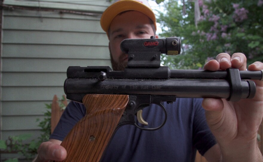 Matthew Fouse in Theo Anthony's "Rat Film."