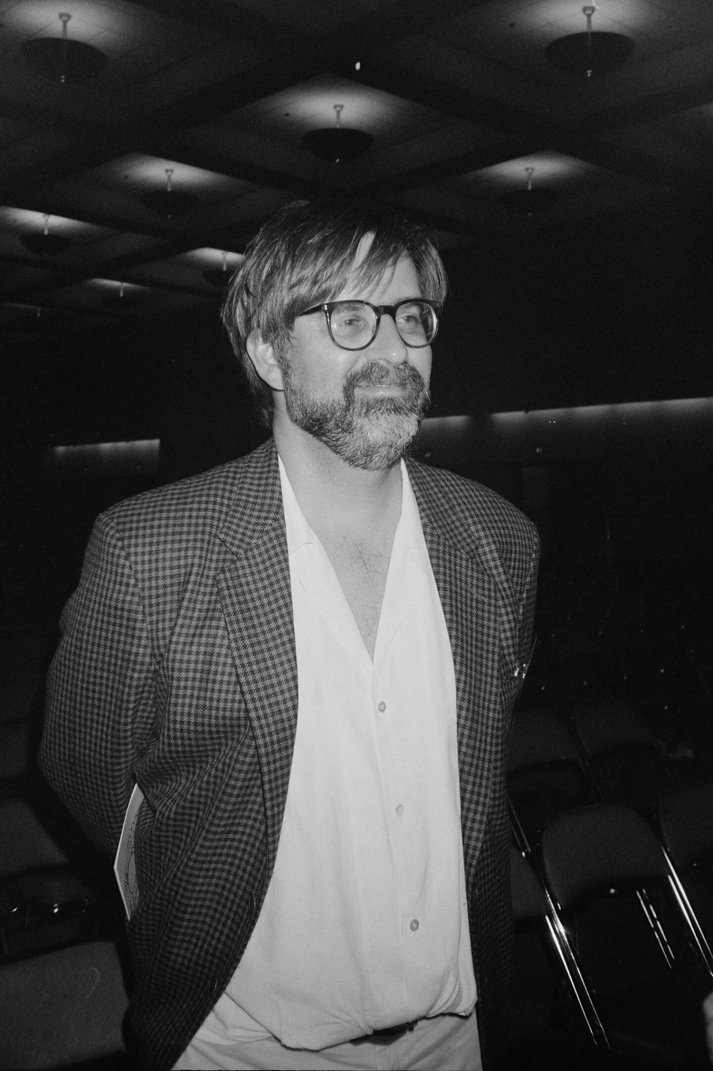 Cartoonist Matt Groening attends a Comic-Con Convention in the 1990s.