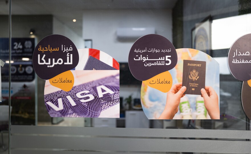 A travel agency in Silwad specializing in visa and travel services to the U.S. Residents throughout the village have close family ties throughout much of the U.S.
