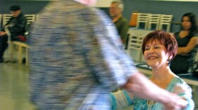 Beverly Weurding, shown in this undated photo, co-founded the Wheelchair Dancers Organization. She said when people see her dancing, they forget she is in a wheelchair.