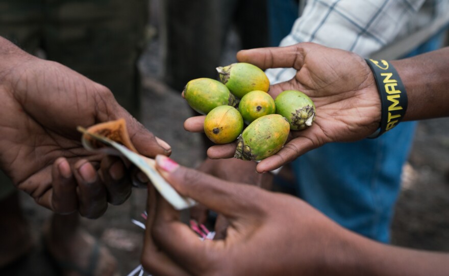 Betel nut sellers say they're often singled out by authorities and fined for doing sales in the street.