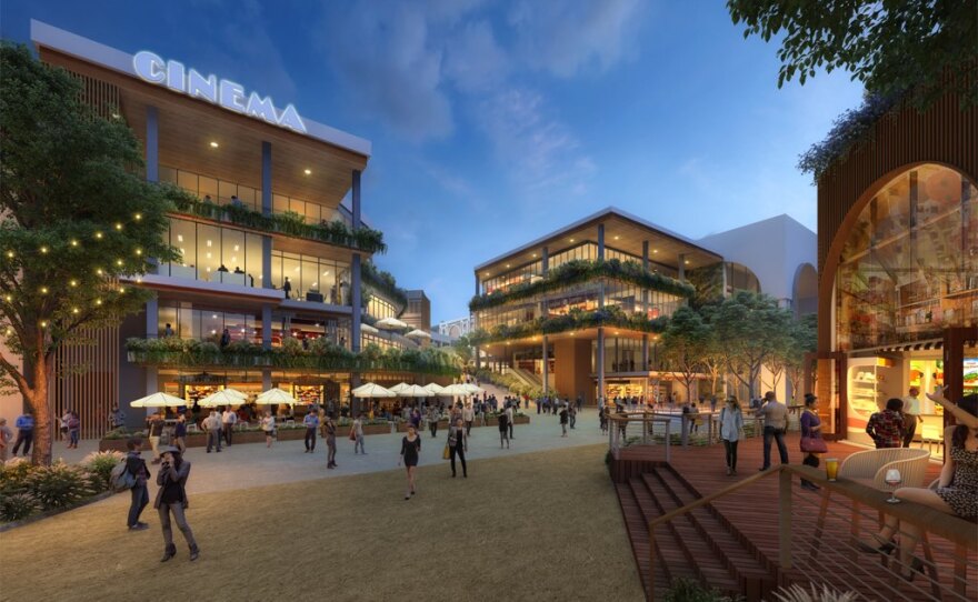 An undated rendering of the Campus at Horton project.