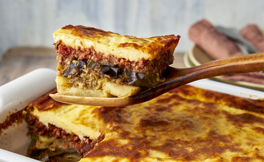Greek casserole, Moussaka