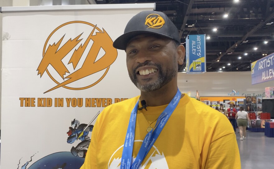 Keithan Jones is a San Diego-based comics creator and a Comic-Con special guest.