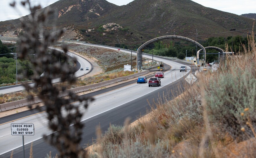 Interstate 8, Sept. 11, 2023.