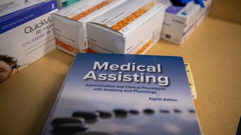 An $80,000 investment from Blue Shield of California Promise Health Plan is covering tuition, books, and uniforms for 10 students at the Laura Rodriguez Medical Assistant Institute this year.