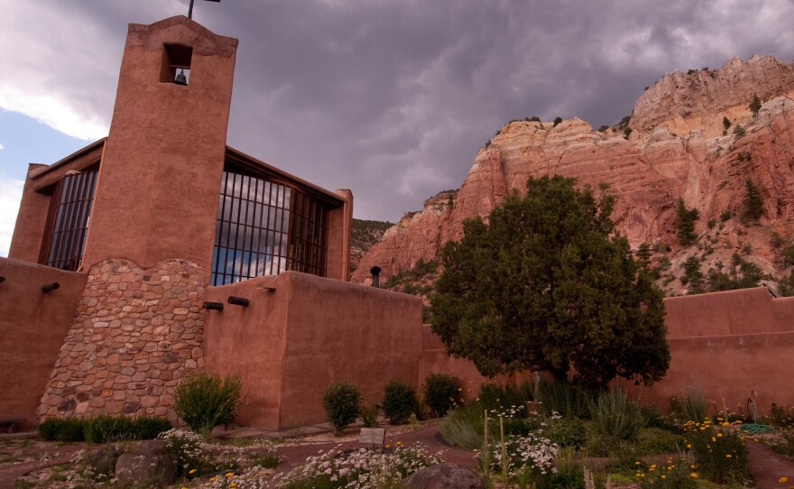 The Monastery of Christ in the Desert in northern New Mexico inspired Robert Kyr to compose the music on his new album of choral works.