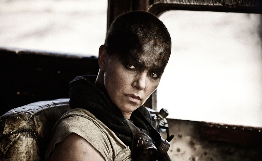 Charlize Theron tries to lead a group of women to freedom in "Mad Max: Fury Road."