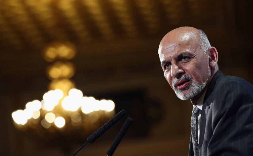 Afghanistan President Ashraf Ghani is expected to ask President Obama for a slower withdrawal of American forces from Afghanistan.