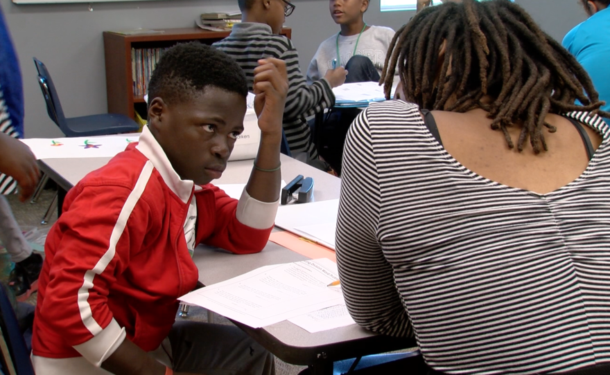 Students receive tutoring at Pro Kids in City Heights, May 10, 2016.