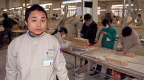 By early 2008, Chen Hong had more than doubled his salary at this factory, which makes furniture for export to the U.S. Surrounding Guangdong province was suffering from a labor shortage so migrants like Chen could pick and choose where they worked.