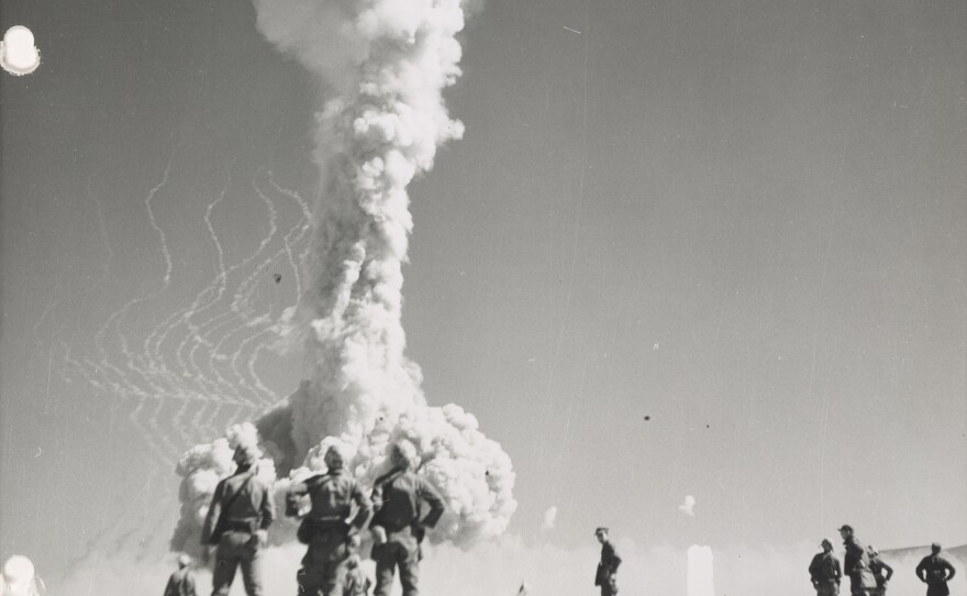 In the 1950s and '60s, the U.S. government conducted a series of nuclear tests in the Nevada desert.