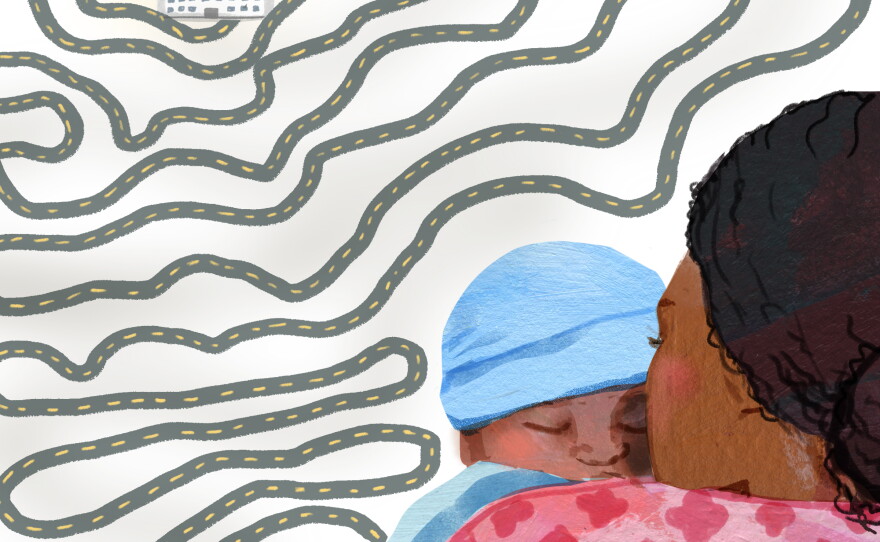 A midwife crisscrosses Alabama to care for pregnant women and deliver babies. It's an important profession as maternity deserts expand across the U.S., according to the latest March of Dimes report.