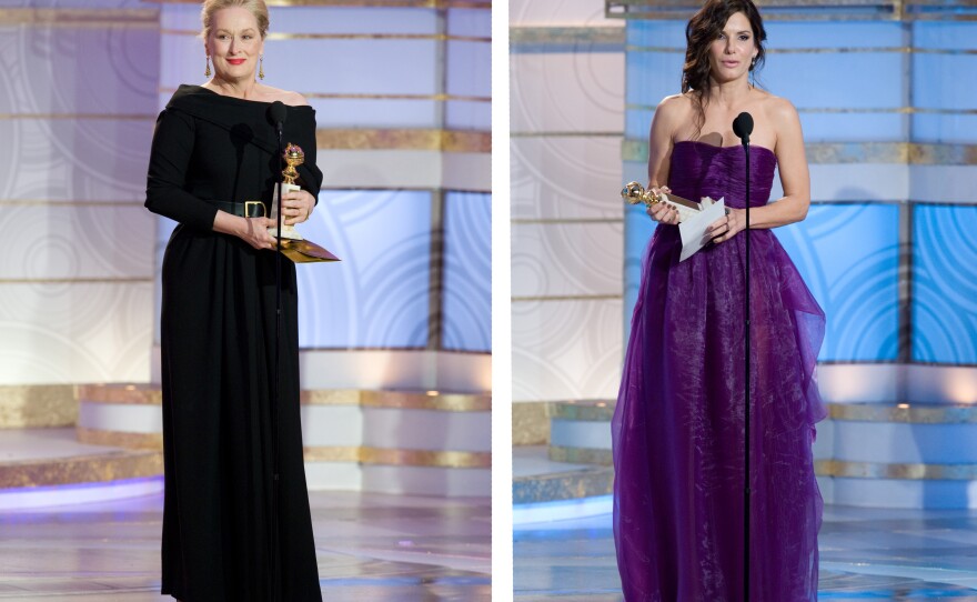 Best Actress winners (again!): Meryl Streep and Sandra Bullock