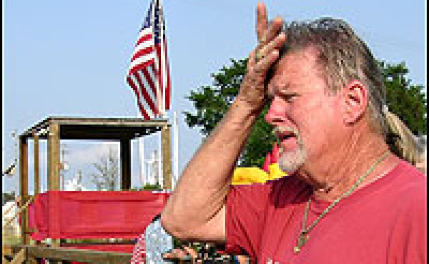 "Fishing industry doesn't look good," Bubba Bryant says. "But maybe we’ll get lucky. Got to be optimistic, got to be able to laugh or cry."