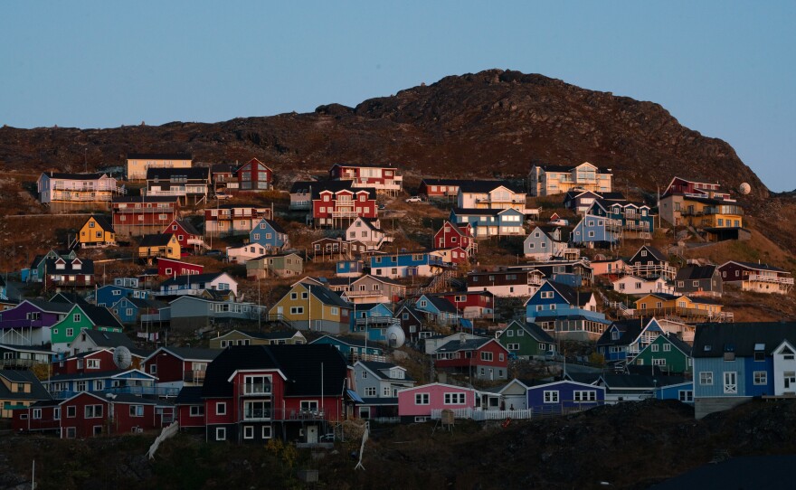 The remote town of Qaqortoq, in southern Greenland, has a population of about 3,000 people.