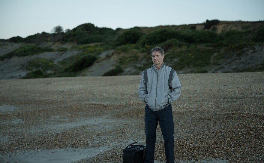 Shown: Gordon Parry (Sean Harris) in THE GOLD On MASTERPIECE, Episode 6.   
