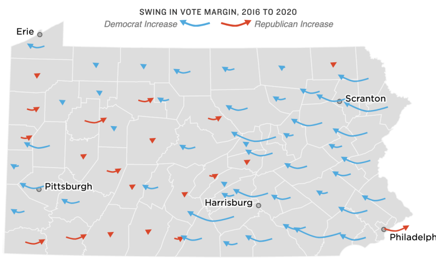 Philadelphia's Suburbs Helped Deliver Crucial Pennsylvania For Biden