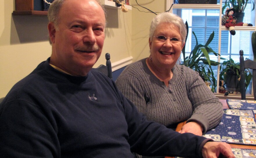 If Jay and Bonnie Silverstein were able to refinance their mortgage, they could save nearly $500 a month. "We're living paycheck to paycheck," Jay says.