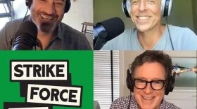 The late night heavyweights are putting their power into a new podcast, sharing this image on the Instagram page for the show.