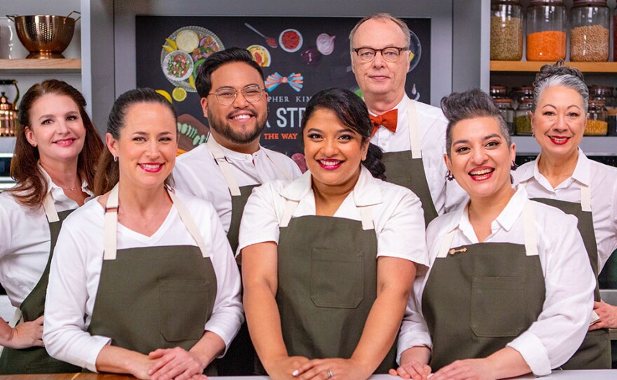 The cast of CHRISTOPHER KIMBALL'S MILK STREET TELEVISION Season 6