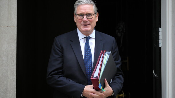Britain's Prime Minister Keir Starmer leaves 10 Downing Street to attend the weekly session of Prime Minister's Questions in parliament in London, Wednesday, June 10, 2026.