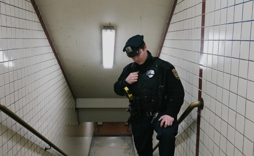 SEPTA is pairing police officers like Bires with social workers to offer help to people who appear to be vulnerable.
