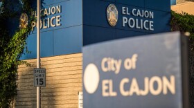 The El Cajon Police Department headquarters on July 21, 2025, located in downtown El Cajon.