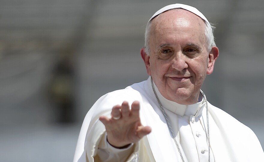 Pope Francis began his papacy in March. In his first year as pope, columnist James Carroll says, Francis has put unprecedented focus on "the dilemma of the vast majority of human beings who simply don't have enough to live decently."