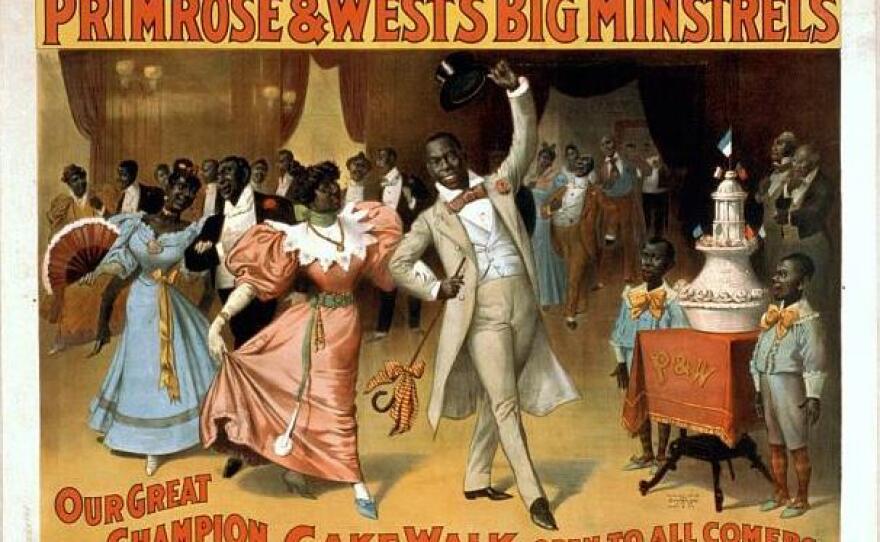 Cakewalk dances were an integral part of minstrel shows for decades.