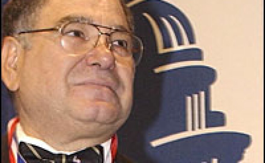 Raul Yzaguirre was awarded the Medallion of Excellence for Community Service at the Congressional Hispanic Caucus Institute in 2003.