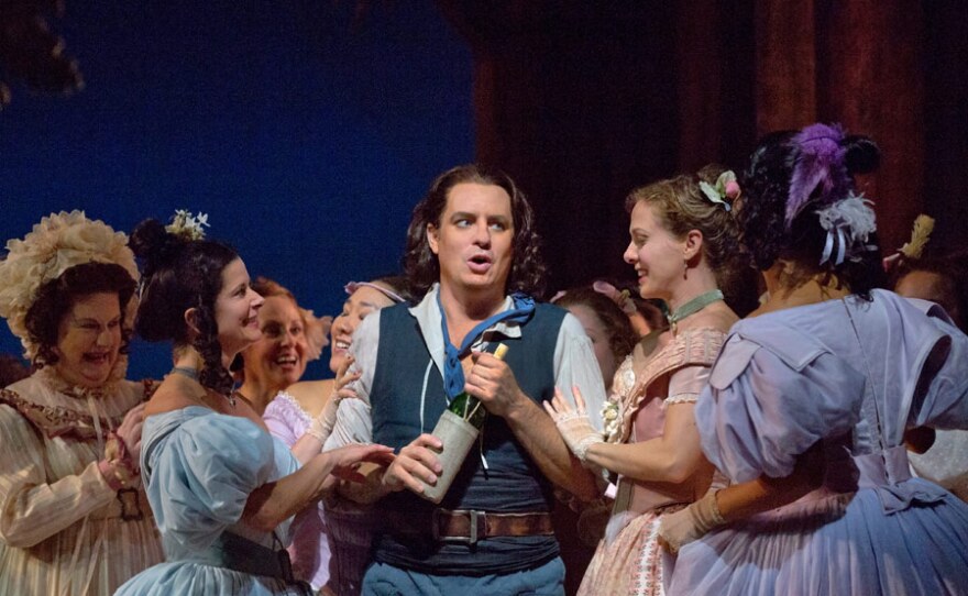 Matthew Polenzani as Nemorino in Donizetti’s “L’Elisir dAmore.”