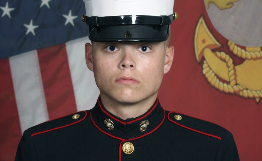 Marine Corps Lance Cpl. Jared M. Schmitz of Missouri was among the 13 service members who died in an explosion in Kabul last week.