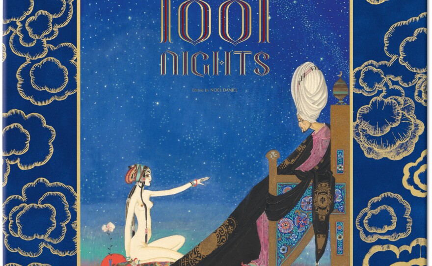 The cover of Kay Nielsen's <em>A Thousand and One Nights</em>.