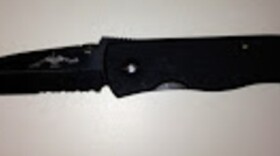 Knife allegedly used in Osama bin Laden raid.