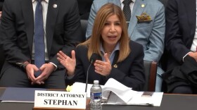 San Diego District Attorney Summer Stephan testifies before Congress on Wednesday, Dec. 17, 2025.
