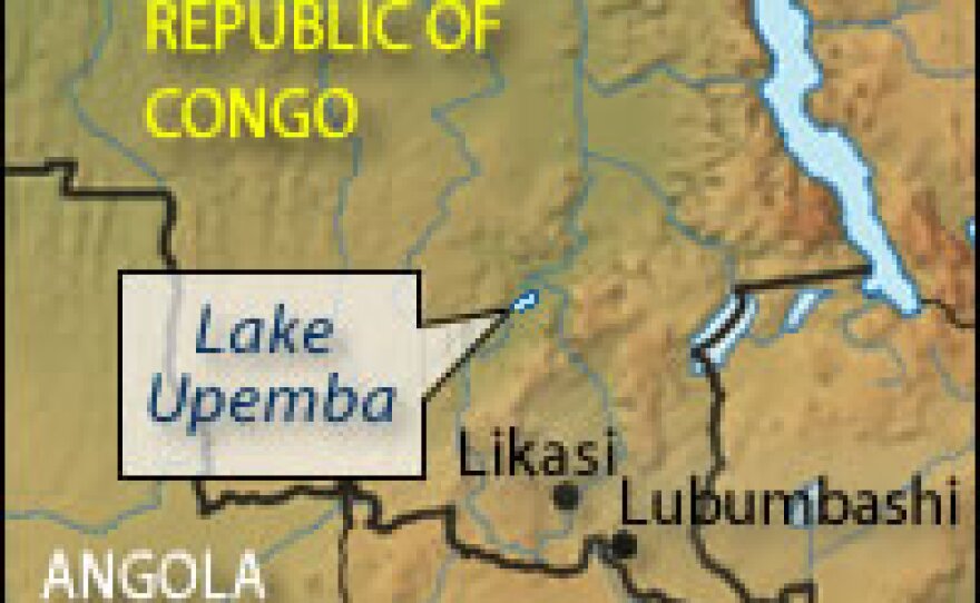 About 4,000 people have taken refuge on two islands in Lake Upemba, in southeastern Democratic Republic of Congo.