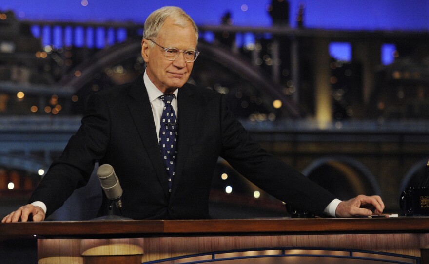 David Letterman hosts his final Late Show episode on Wednesday.