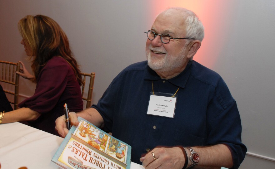 Author Tomie dePaola, at a book signing in New York City in 2008.