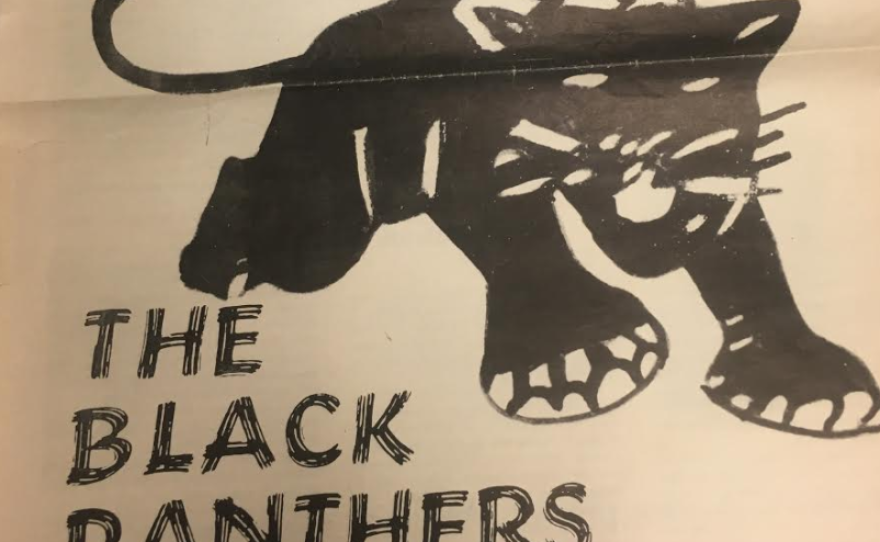 black panther party drawing