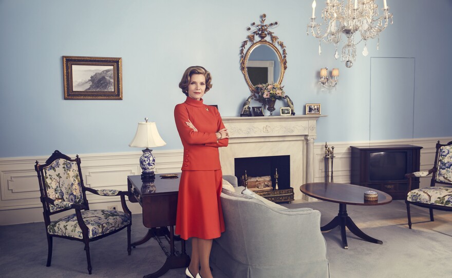 Michelle Pfeiffer as Betty Ford in THE FIRST LADY.