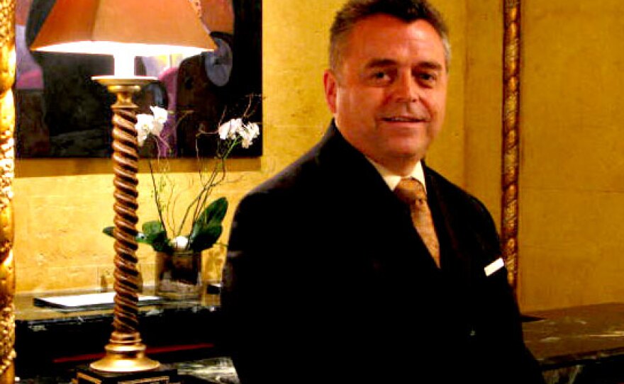 Louisiana native Barry Richard, a concierge at the hotel, says the Roosevelt's reopening shows people have a lot of faith in New Orleans' future.