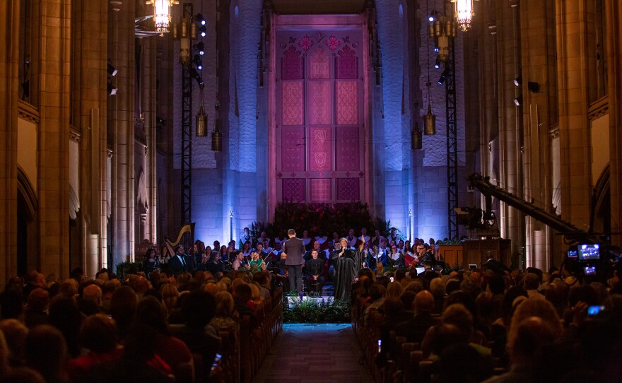 Patti LaBelle performing with the American Pops Orchestra at National United Methodist Church in Washington, D.C.