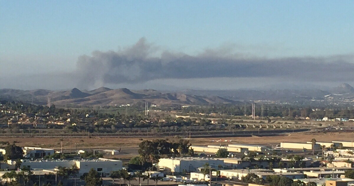 1 Of 3 Brush Fires Continues To Burn At Camp Pendleton | KPBS Public Media
