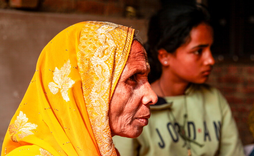 Subhawati is the mother of Amrit Kumar, who was on a 1,000-mile journey home with his childhood friend Mohammad Saiyub. Kumar fell ill and later died. Their story inspired the movie Homebound. When the director arranged a screening for the families of the two young men, Kumar's mother could not bear to watch.