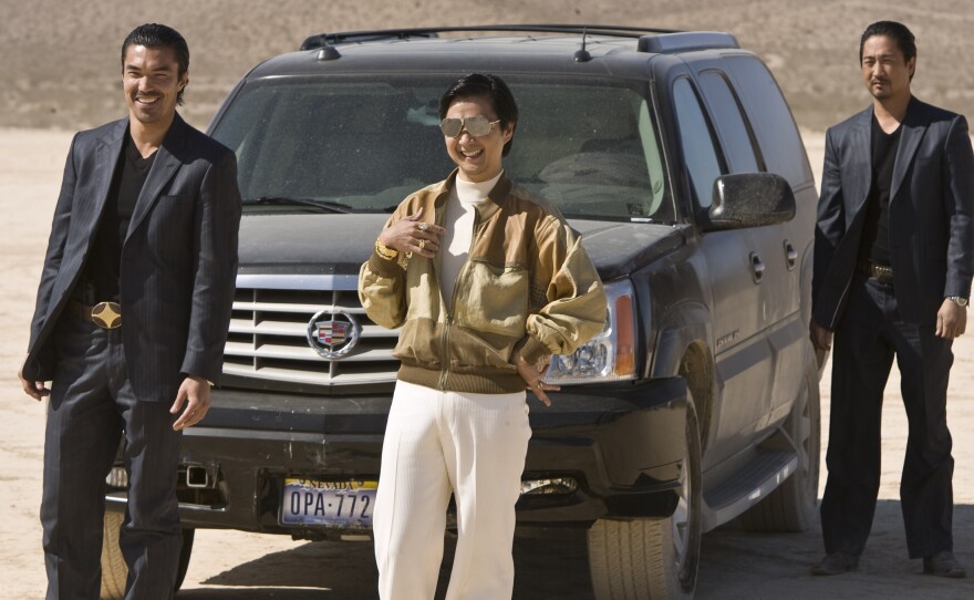 Ken Jeong (center) is just one of the hilarious surprises to be found in "The Hangover"